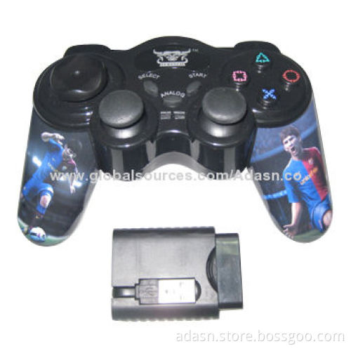3in1 Wireless Gamepad for PC PS2 PS3,with Water Print double vibration, Various Photos, cheap price